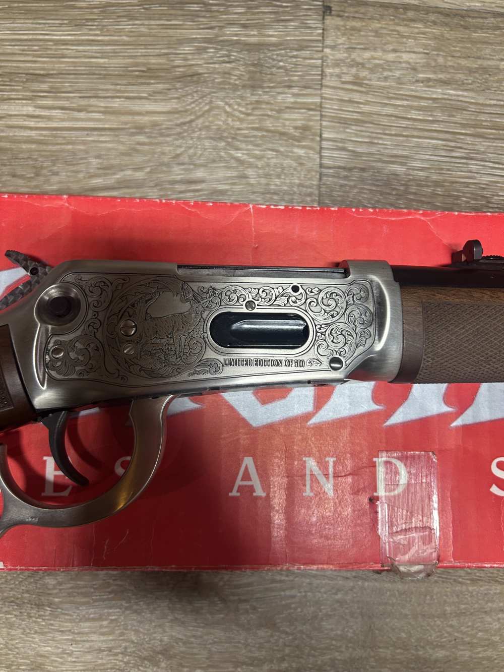 Engraved Winchester Model 94AE “Friends of NRA” 1995 Gun of the Year-img-11