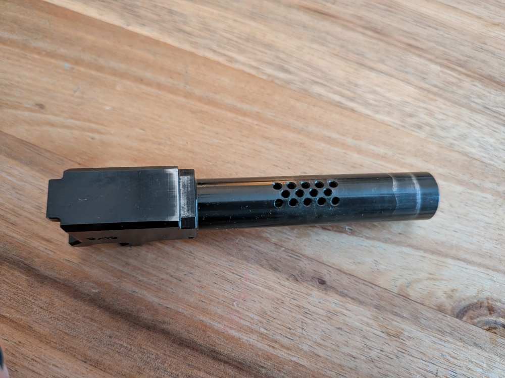 Ported CZ P10-C Barrel  (Slideworks Engineering "Omega" Porting)-img-0
