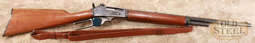 Marlin Model 1895 .45-70 Lever Action Rifle 22" Lyman Peep Sight -img-0