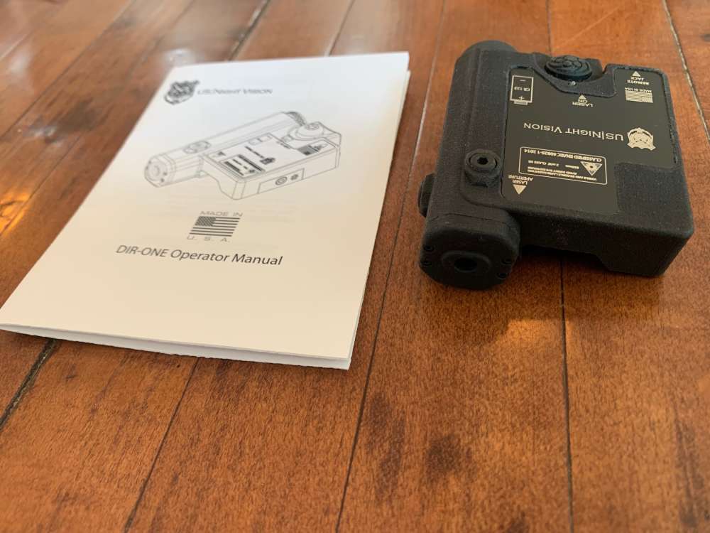 US Night Vision DIR-ONE Single Beam IR/Infrared Laser Aiming Device-img-0