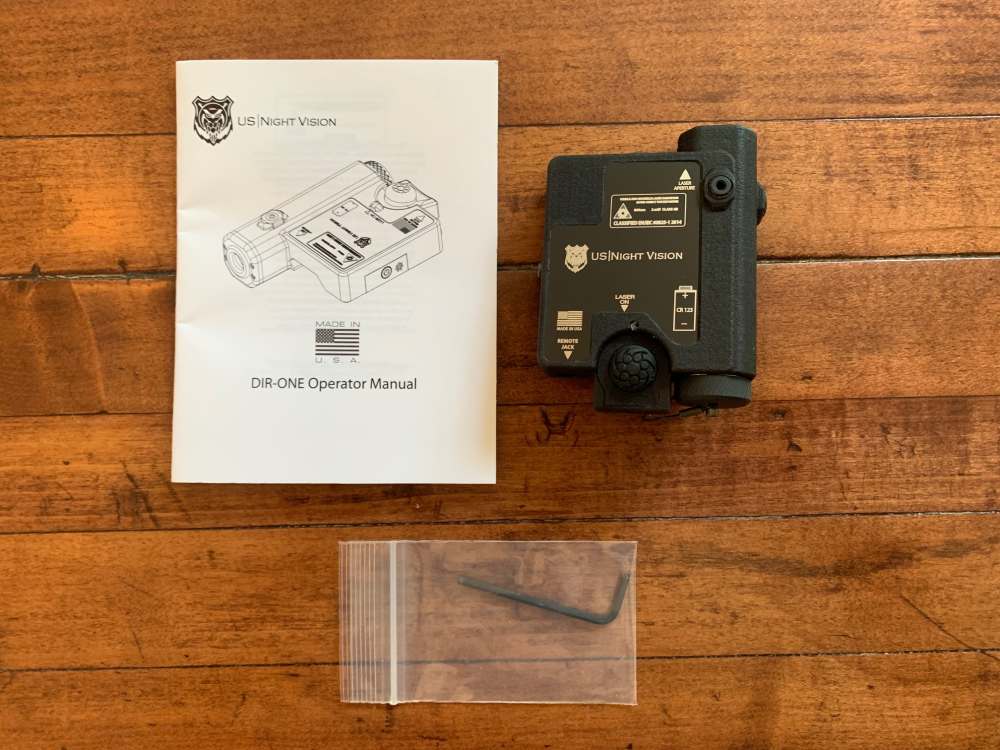 US Night Vision DIR-ONE Single Beam IR/Infrared Laser Aiming Device-img-4