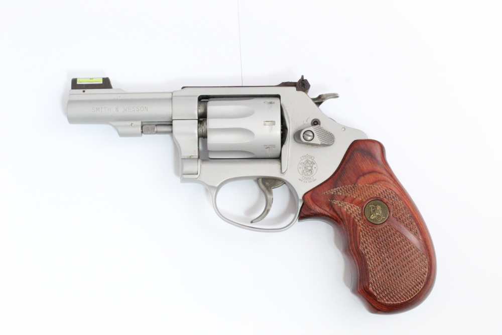 SMITH & WESSON MODEL 317-3 AIR-LITE 3” STAINLESS 22LR S&W ORIG BOX-img-0