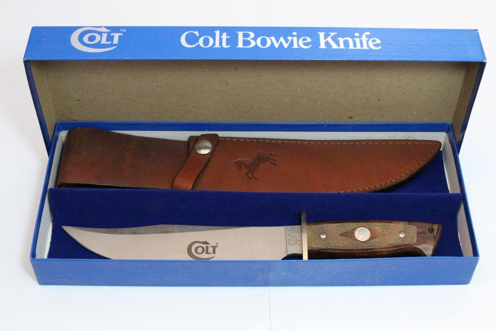Vintage Colt CT1 Bowie knife w/ sheath NEW!-img-0