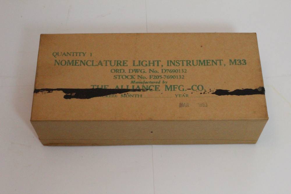 US Instrument Light M33 Mortar Site Light New In Box!-img-11