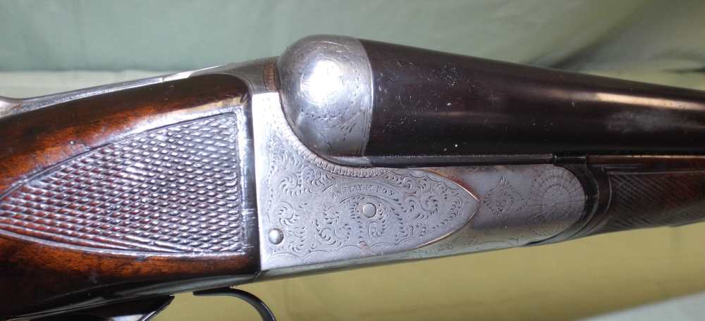 Early ANSLEY A H FOX CE Grade 12 Gauge-img-5