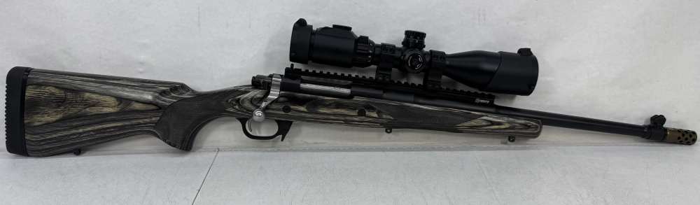 2012 Ruger M77 Gunsite Scout Rifle W/ACCUSHOT 2-7x44 Mini SWAT Scope-img-4