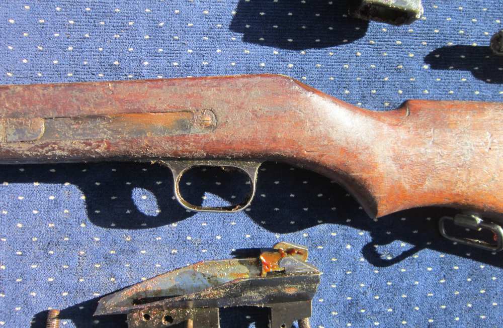 Steyr-Solothurn MP34 parts kit  w/Barrel, sheath, 3 Mags, &Tools in leather-img-30