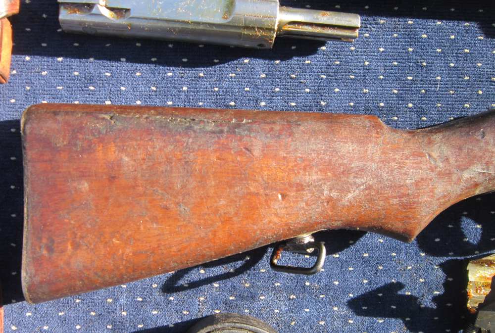 Steyr-Solothurn MP34 parts kit  w/Barrel, sheath, 3 Mags, &Tools in leather-img-43