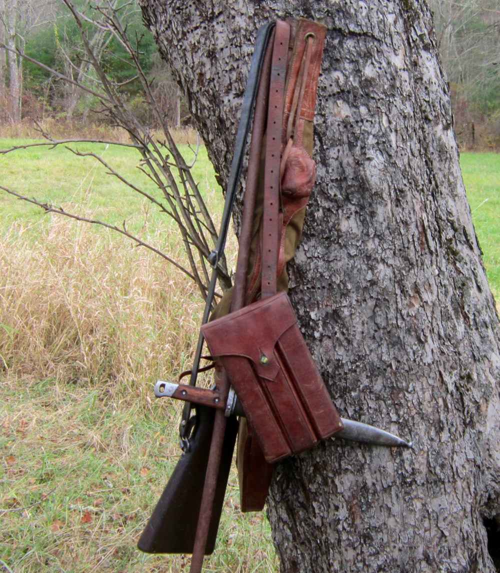 Steyr-Solothurn MP34 parts kit  w/Barrel, sheath, 3 Mags, &Tools in leather-img-4