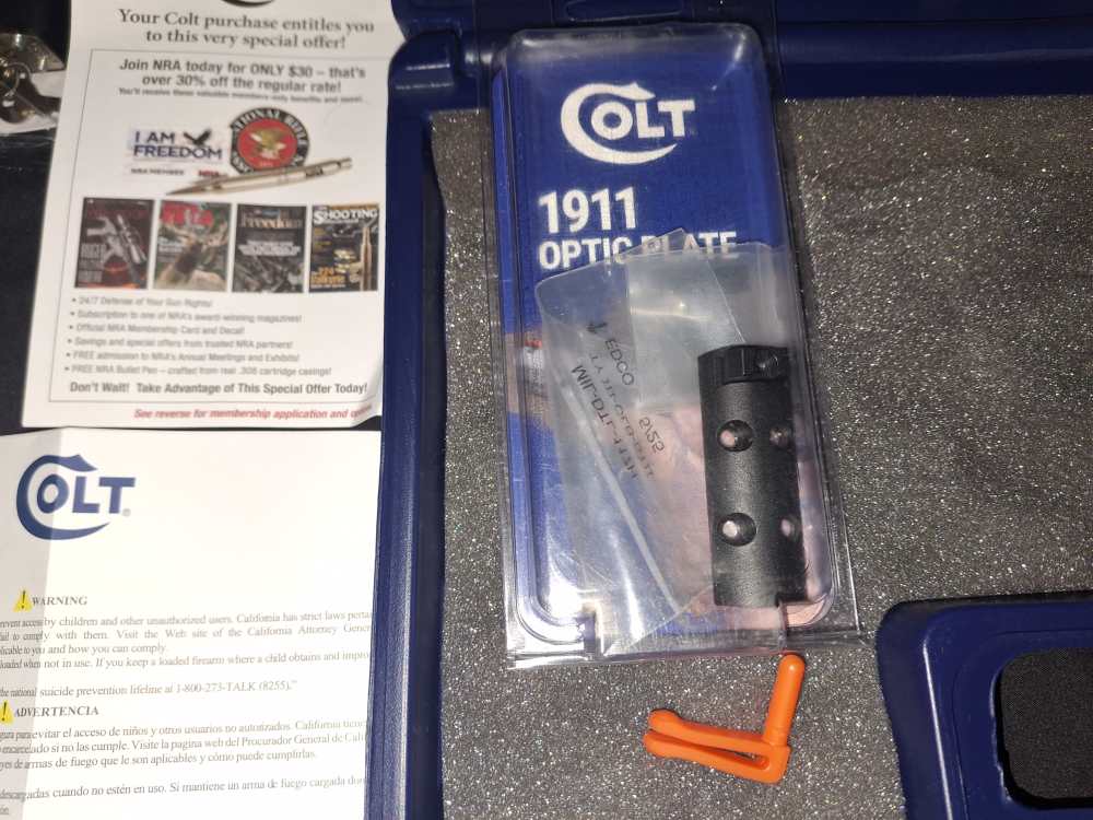 Colt CCU 1911 optic ready 45ACP -img-6