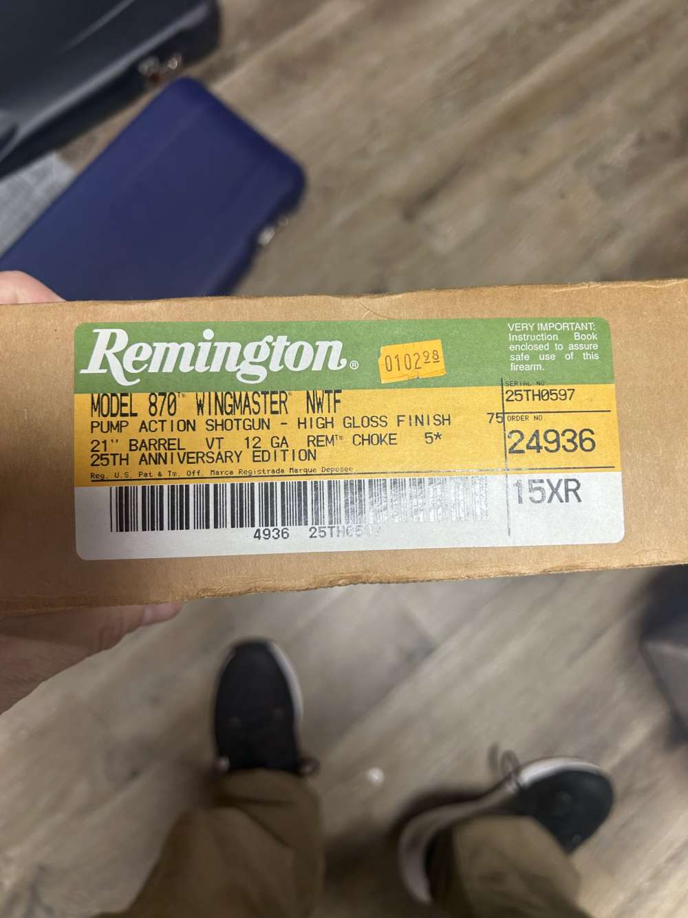 Engraved Remington 870 wingmaster 1998 NWTF 25th anniversary -img-14