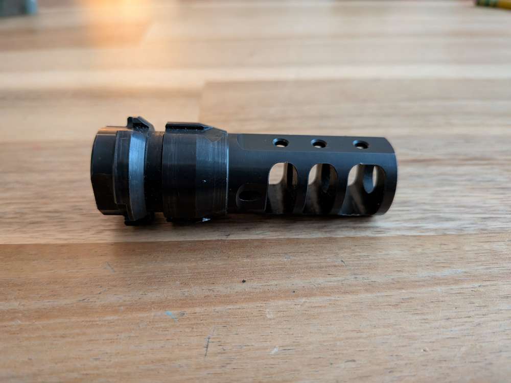 Deadair Keymo 3 Chamber Muzzle Break (30 Cal)  -  5/8×24 Thread Pitch-img-2