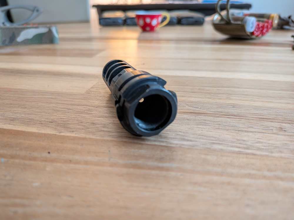 Deadair Keymo 3 Chamber Muzzle Break (30 Cal)  -  5/8×24 Thread Pitch-img-1
