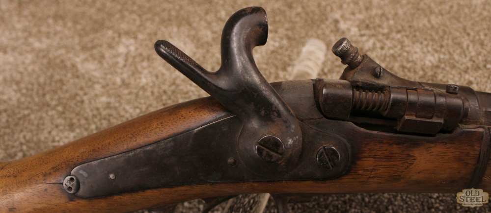 Snider Conversion Zouave 12 Ga Single Shot Shotgun Antique Wall Hanger-img-4
