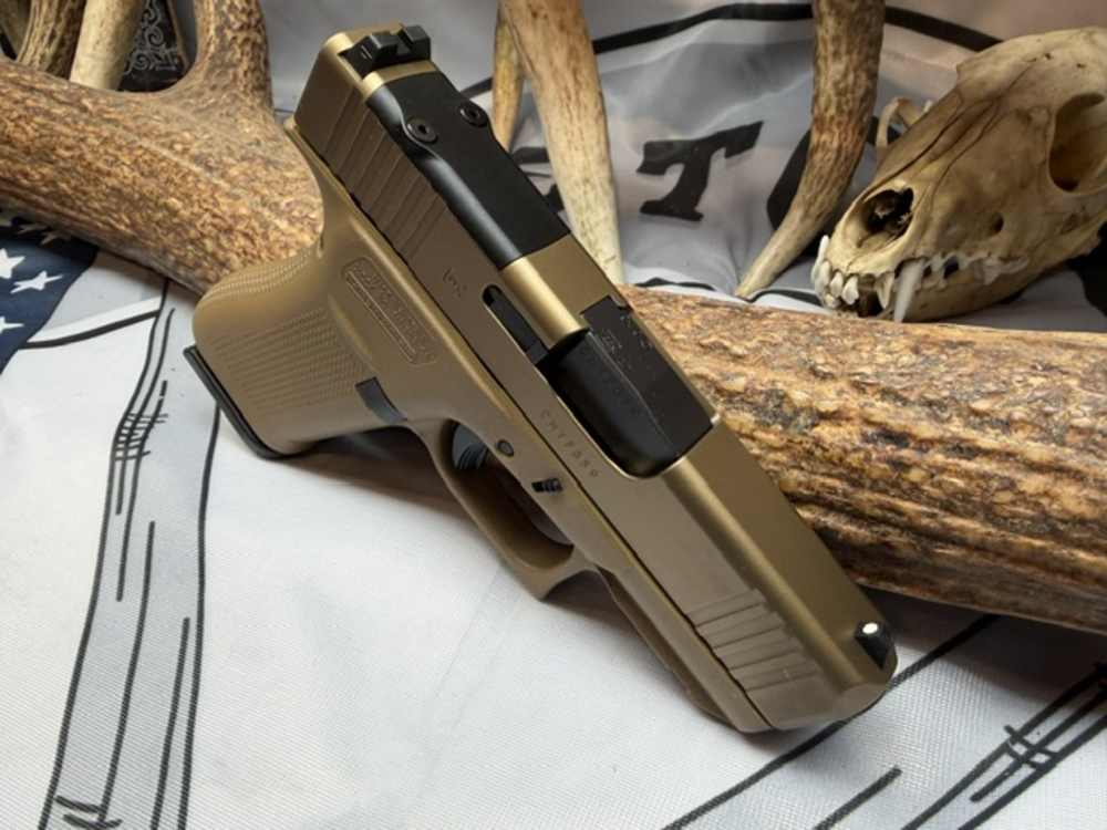 GLOCK 43X MOS COYOTE 9MM SEMI-AUTO PISTOL-img-2