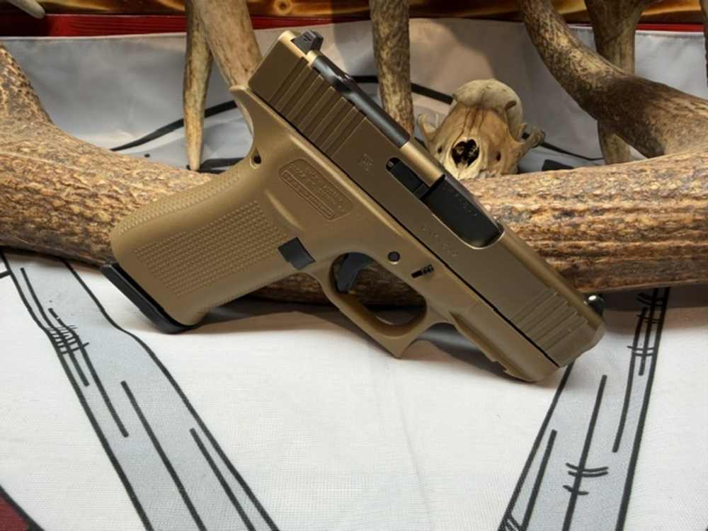 GLOCK 43X MOS COYOTE 9MM SEMI-AUTO PISTOL-img-0