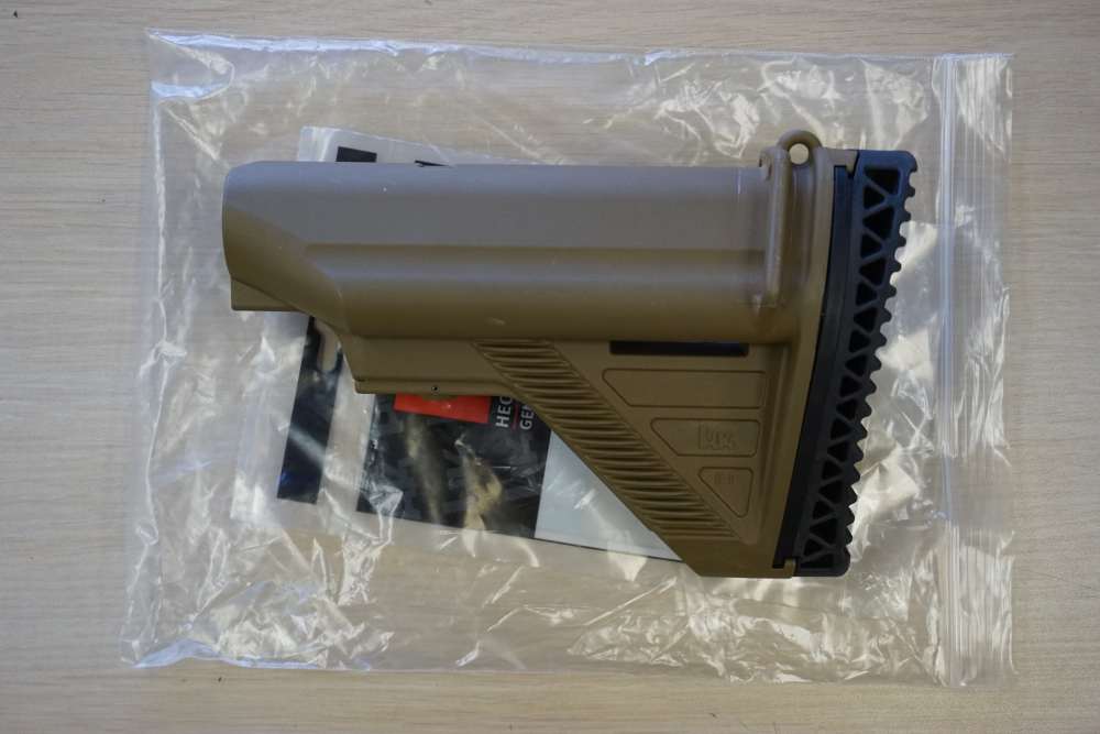 Heckler & Koch HK416 RAL7008 E1 stock-img-0