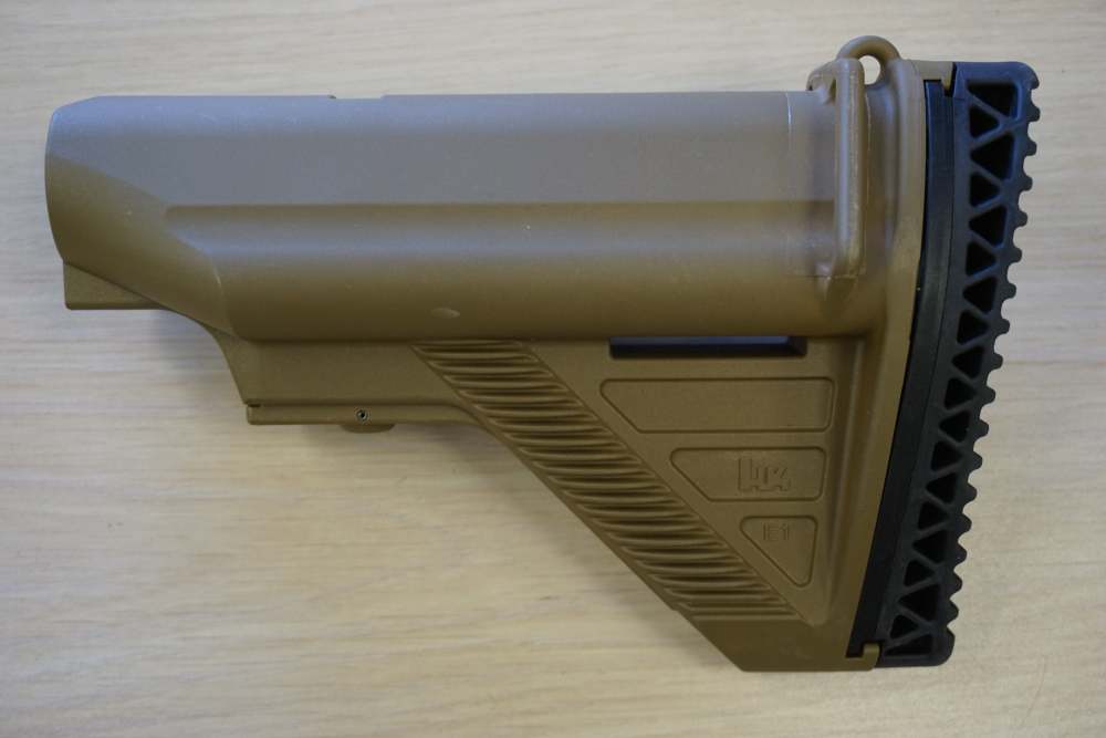 Heckler & Koch HK416 RAL7008 E1 stock-img-2