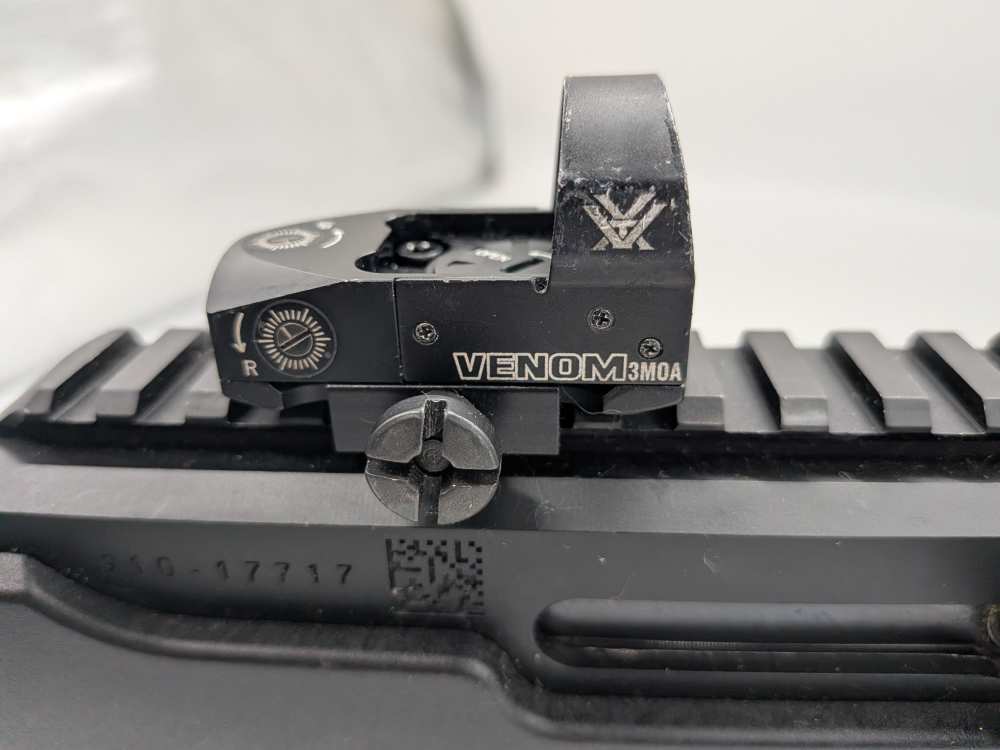 Ruger PC Carbine chambered in 9MM with soft case and vortex veno optic-img-4
