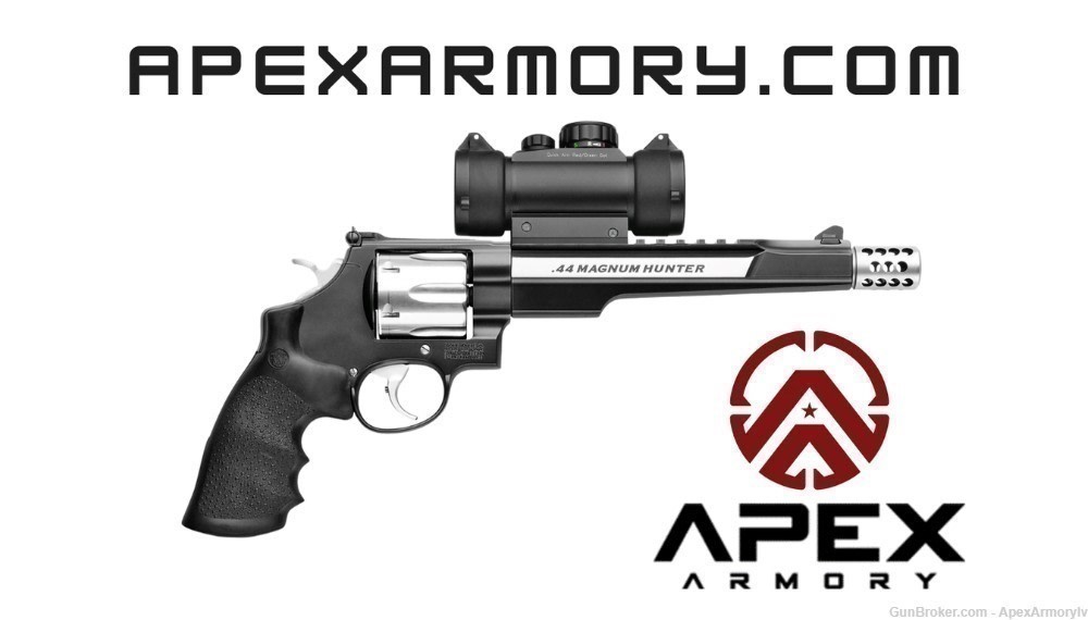 Smith & Wesson Model 629 44 Magnum PC Hunter w/ Optic 022188703184-img-0