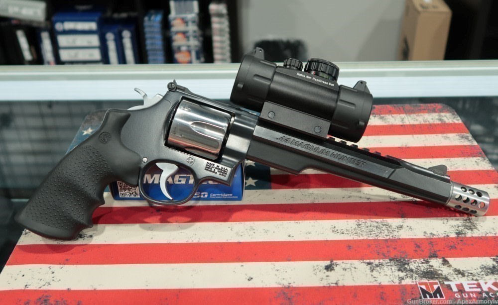 Smith & Wesson Model 629 44 Magnum PC Hunter w/ Optic 022188703184-img-2