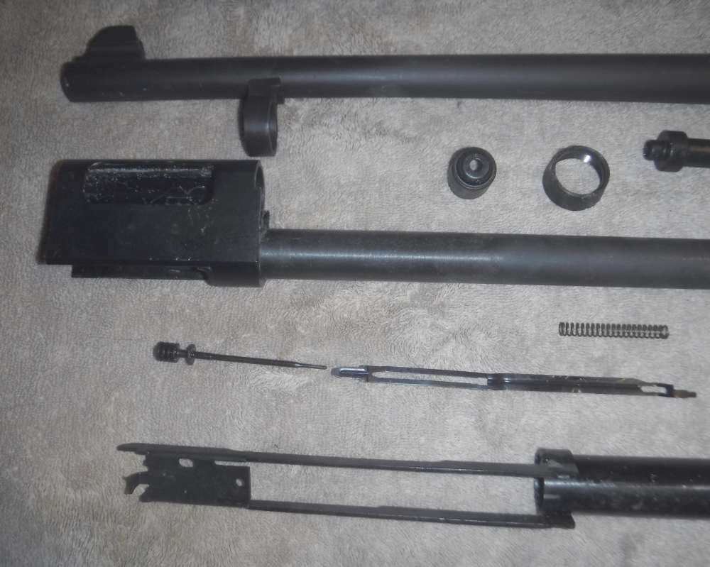 STEVENS MODEL 320 12GA SHOTGUN REBUILD PARTS SET.  VG+-img-1