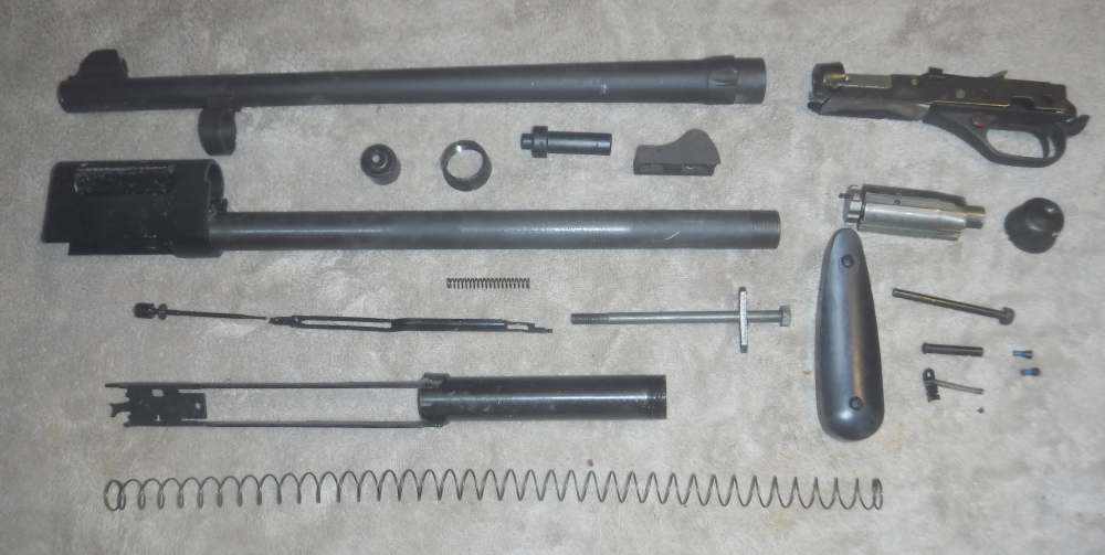 STEVENS MODEL 320 12GA SHOTGUN REBUILD PARTS SET.  VG+-img-0