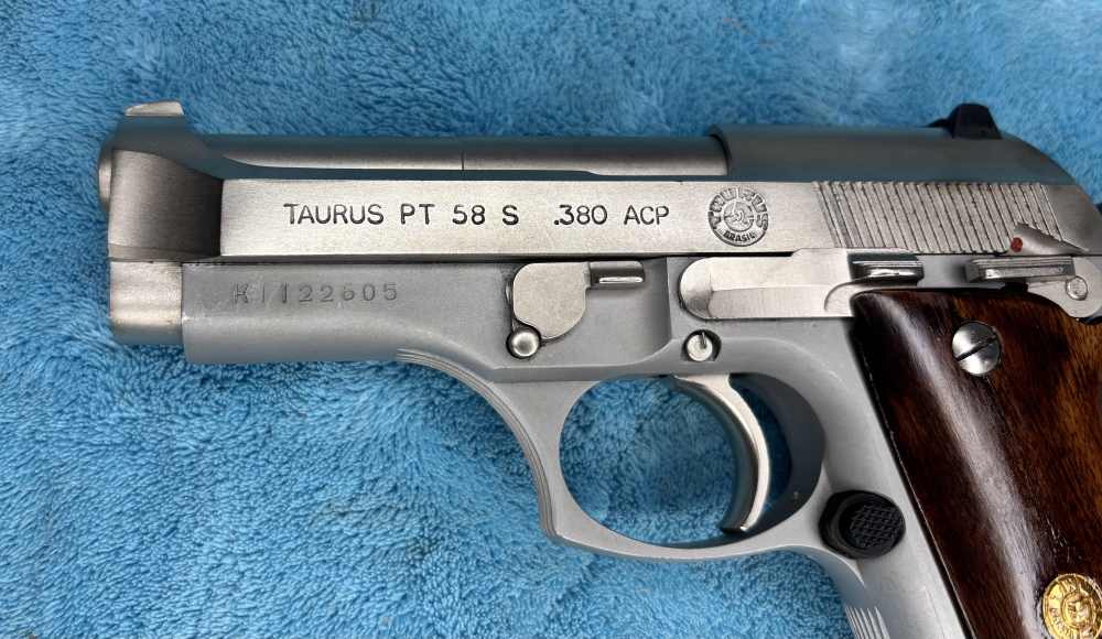 Taurus Model PT 58 S 380 ACP Beretta 84FS Clone-img-14