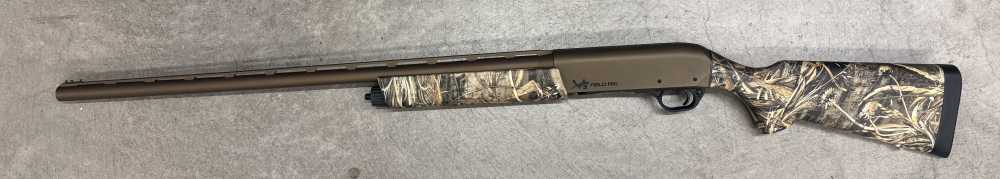 Remington V3 Waterfowl Real Tree Camo & Bronze Ceracote 12 Ga Autoloader-img-1