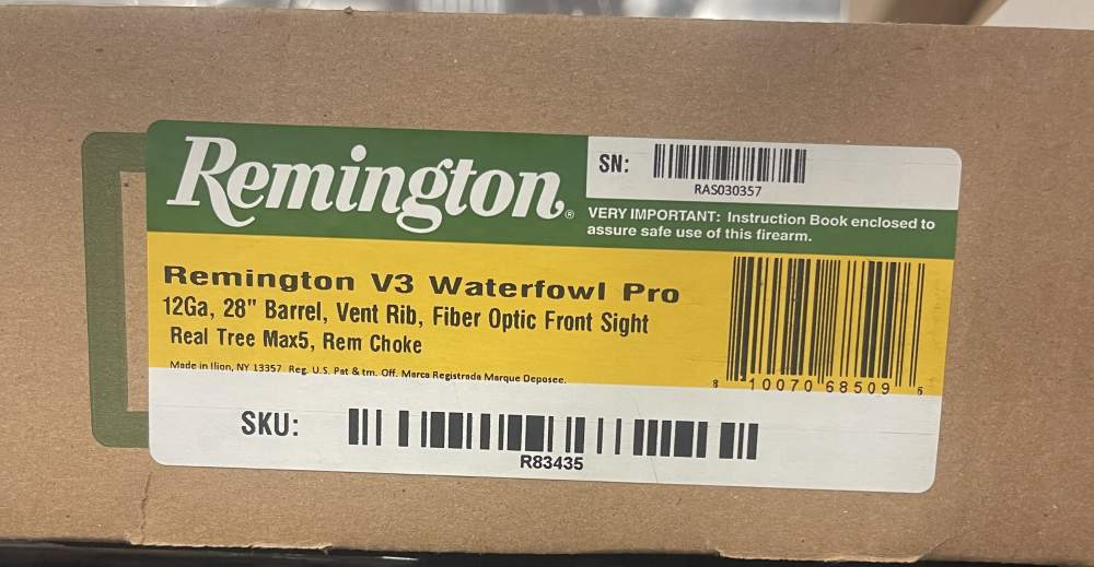 Remington V3 Waterfowl Real Tree Camo & Bronze Ceracote 12 Ga Autoloader-img-23