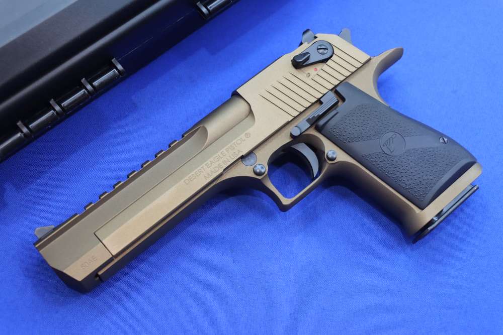Magnum Research DESERT EAGLE Model DE50 Pistol 50AE Bronze 50 CAL AE NEW L6-img-1