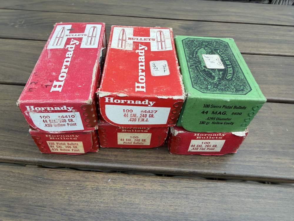 44 Mag Bullets- Hornady & Sierra -img-0