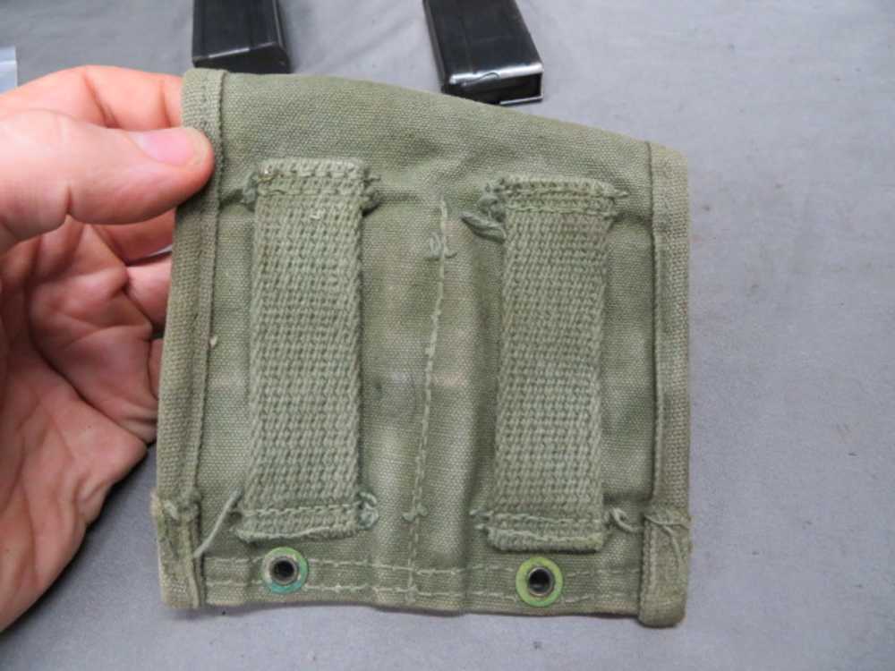 2 US MILITARY M1 CARBINE MAGAZINES W/ POUCH-BOTH WINCHESTER-img-17