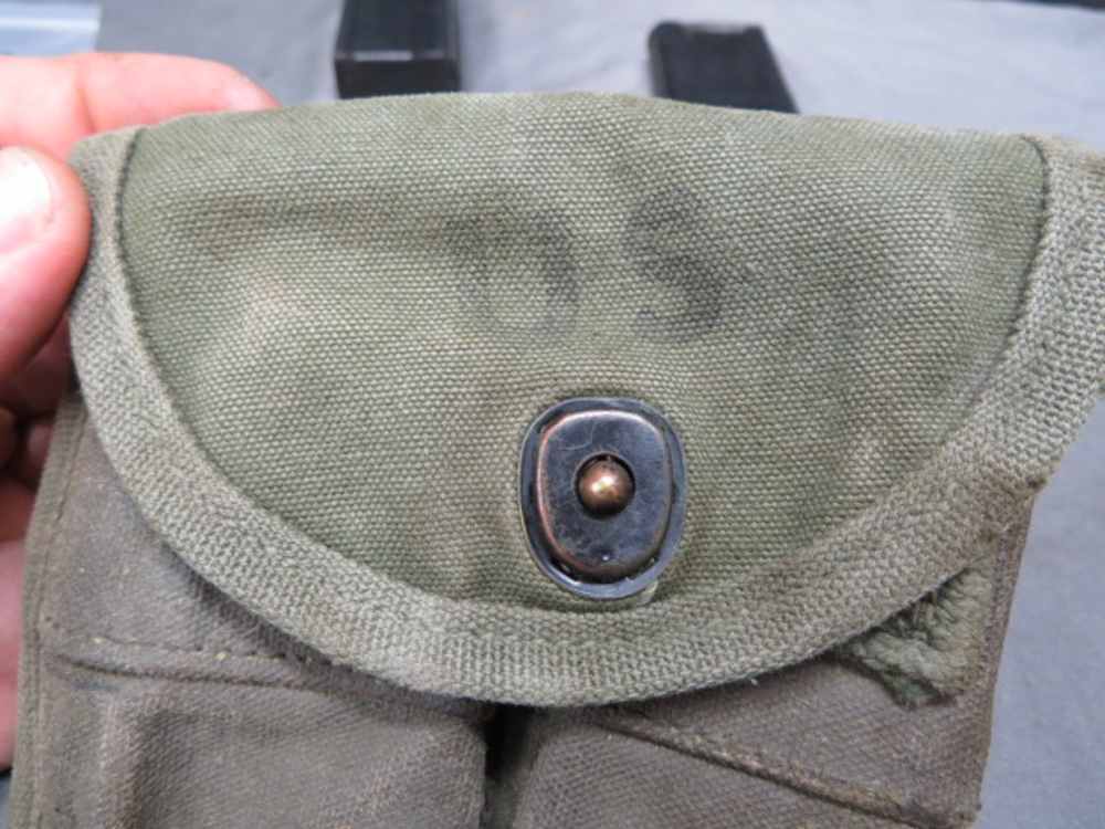 2 US MILITARY M1 CARBINE MAGAZINES W/ POUCH-BOTH WINCHESTER-img-16