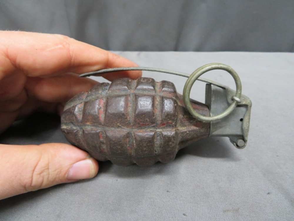 PRE WWII US MILITARY MARK 2 HAND GRENADE-ORIGINAL-img-0