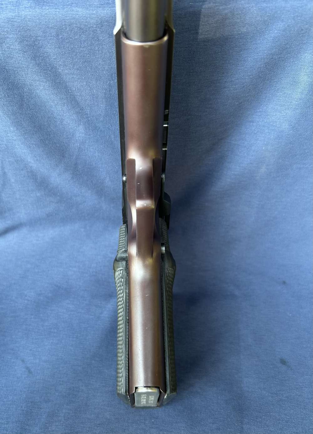 Two Tone LAR Grizzly Mark I .45 Win. Mag Serial #104 and NOS 357 Mag Kit -img-14