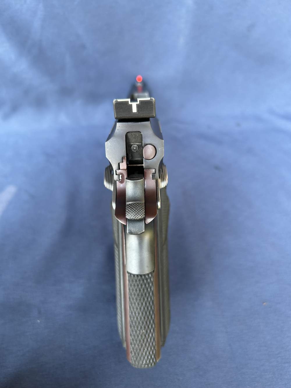 Two Tone LAR Grizzly Mark I .45 Win. Mag Serial #104 and NOS 357 Mag Kit -img-19