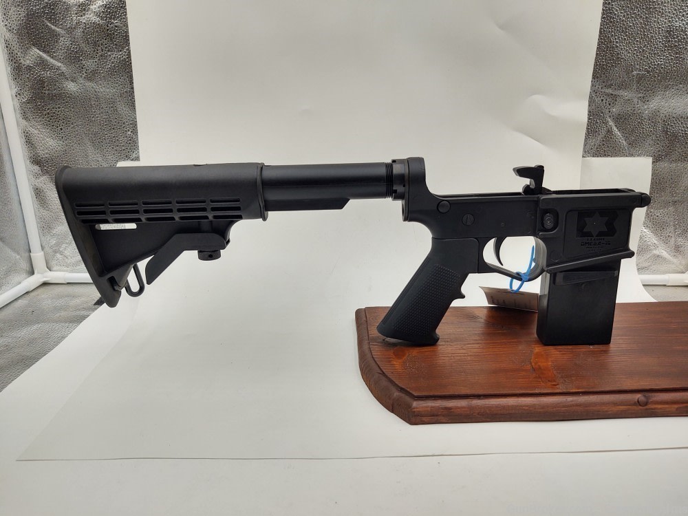 OMEGA-15 Complete AR-15 Lower-Multi Cal-Polymer-LOW COST ALTERNATIVE-img-0
