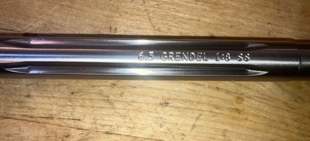 AR-10 6.5 Grendel 18” SS BBL & SS Muzzle Brake-img-1