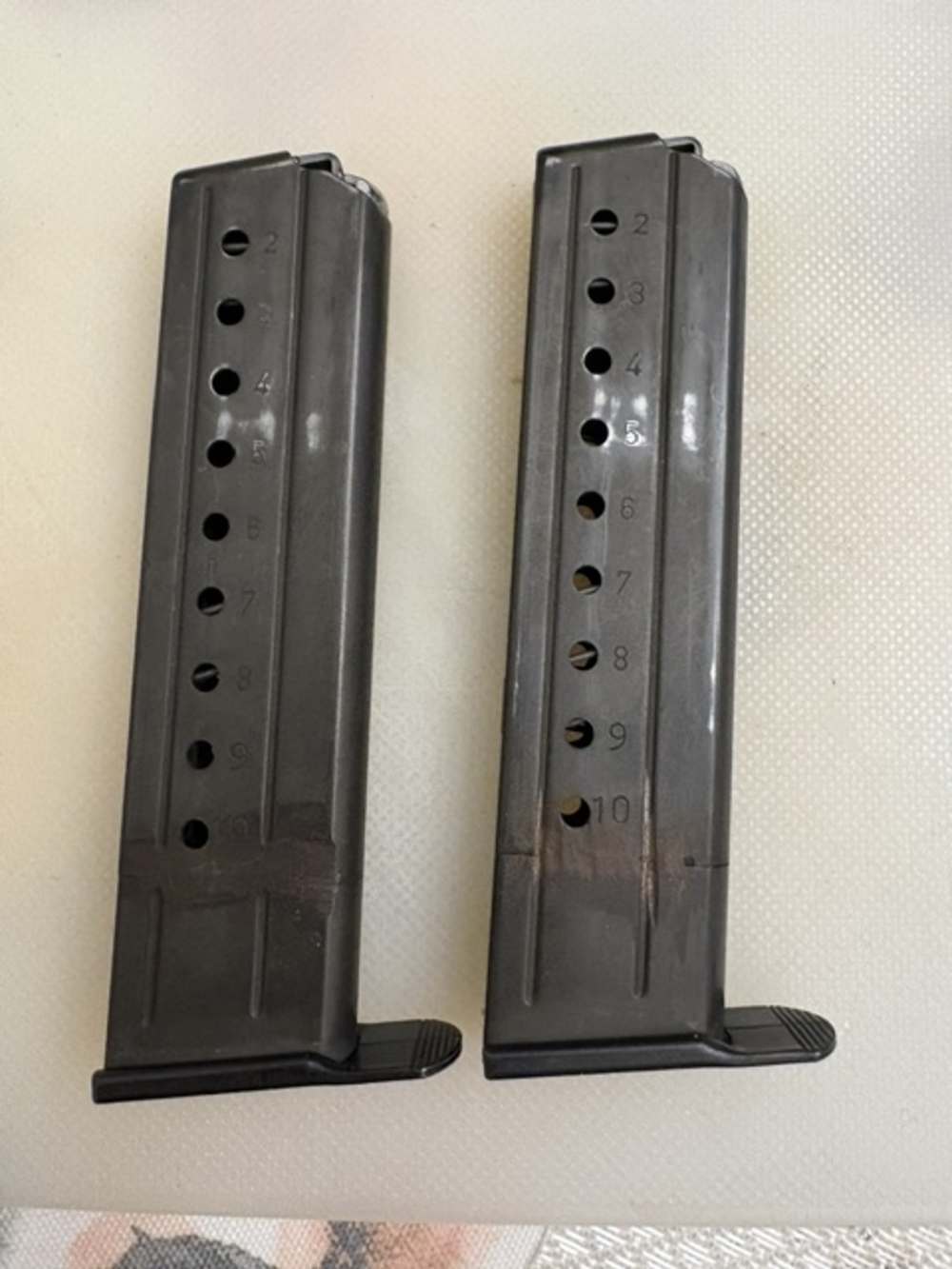 H&K HK P7 A10 P7A10 XM9 ten round prototype magazine-img-2