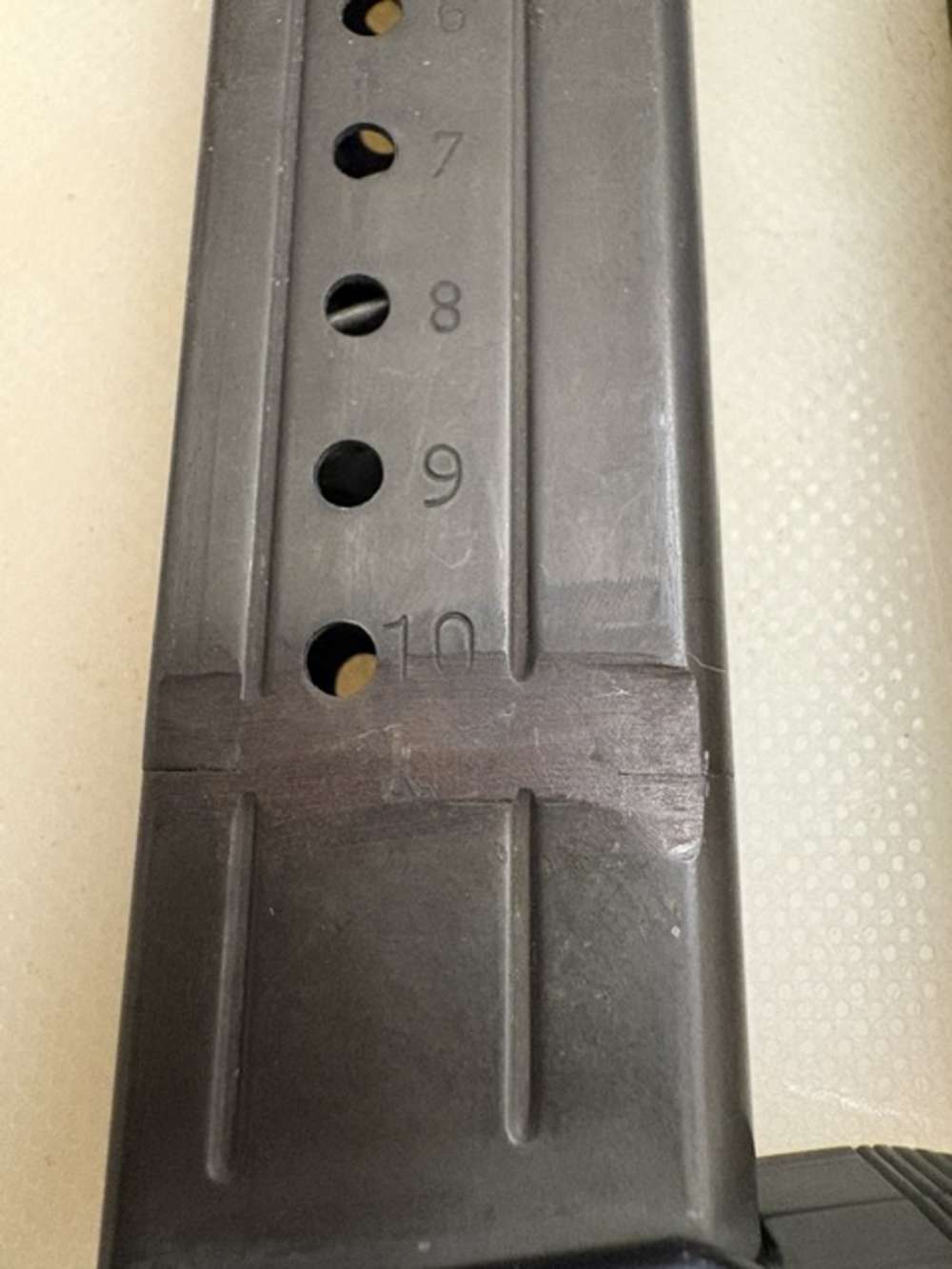H&K HK P7 A10 P7A10 XM9 ten round prototype magazine-img-5