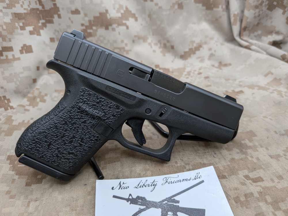 Glock 43 9MM Slimline G43 Police Trade In USED Night Sights-img-2