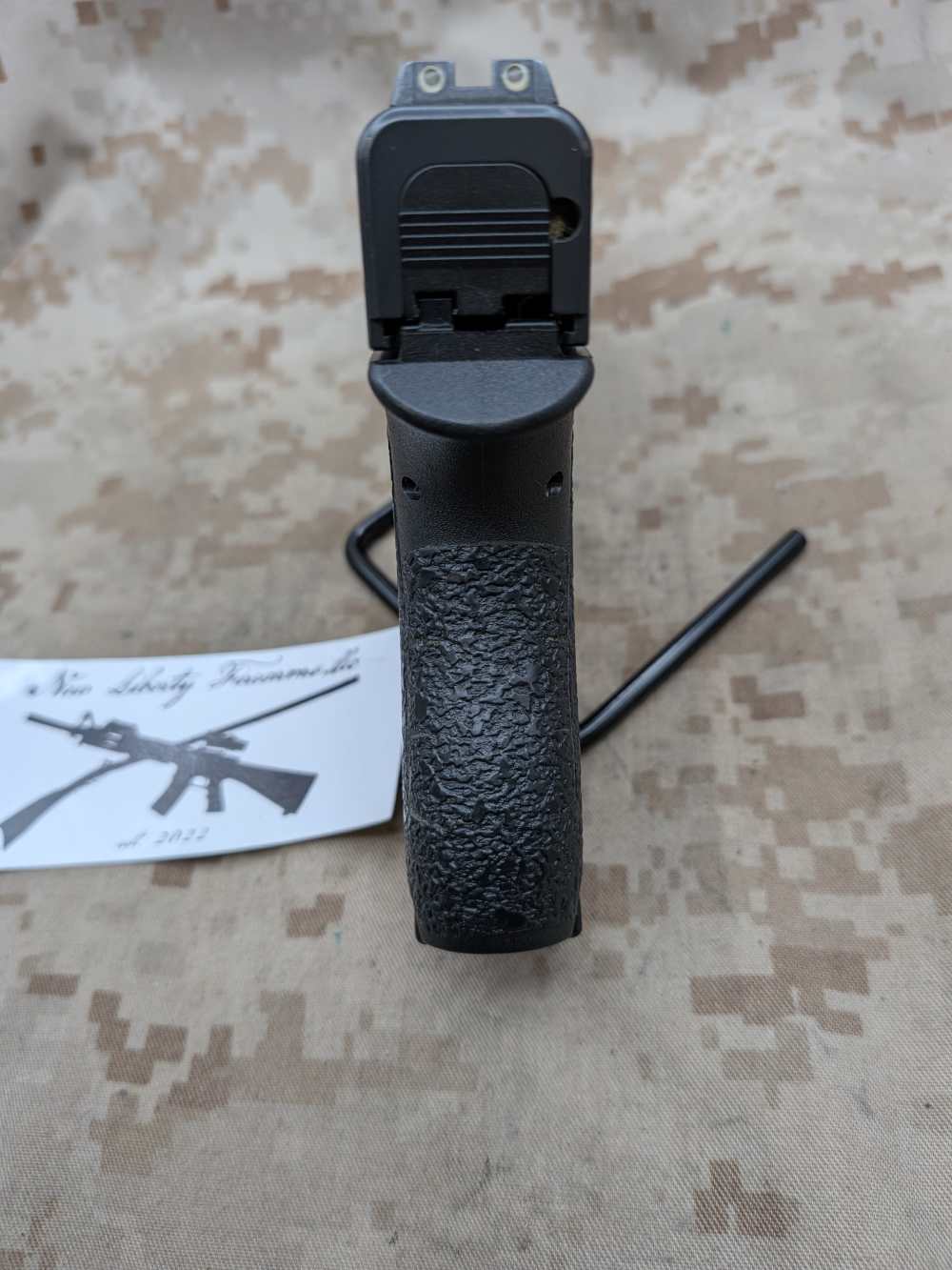 Glock 43 9MM Slimline G43 Police Trade In USED Night Sights-img-8