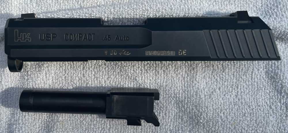 HK USP 45 Compact Complete Slide and Barrel-img-1