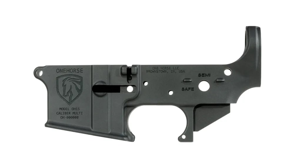 One Horse AR15 Stripped Lower Reciever-img-0