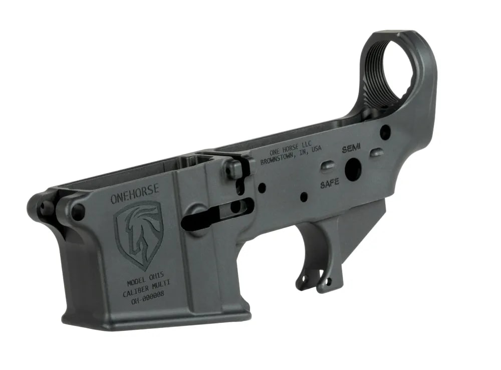 One Horse AR15 Stripped Lower Reciever-img-3
