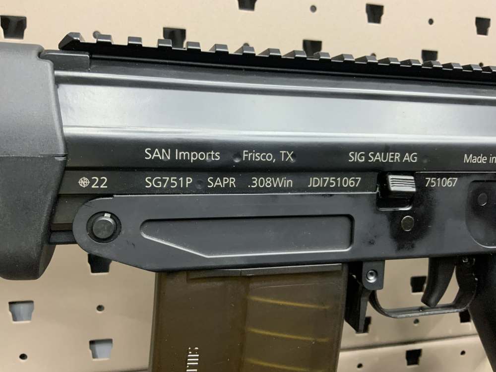 2022 SIG Switzerland 751P SAPR  RIFLE .308 Winchester NEW SG751-img-2