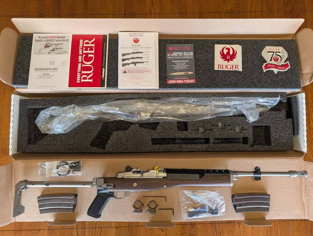 Ruger Mini 14 Tactical 5.56 Nato Stainless Model 5895 -img-7