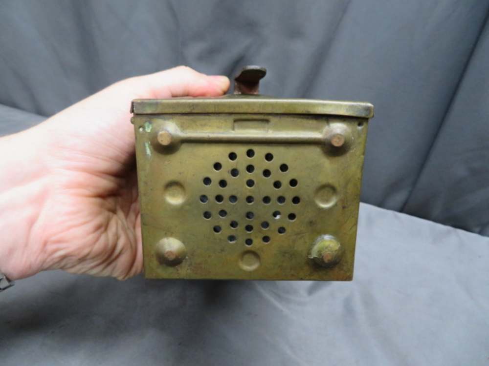 WWII GERMAN REICHSBAHN RAILWAY LANTERN-ORIGINAL-DATED 1940-img-8