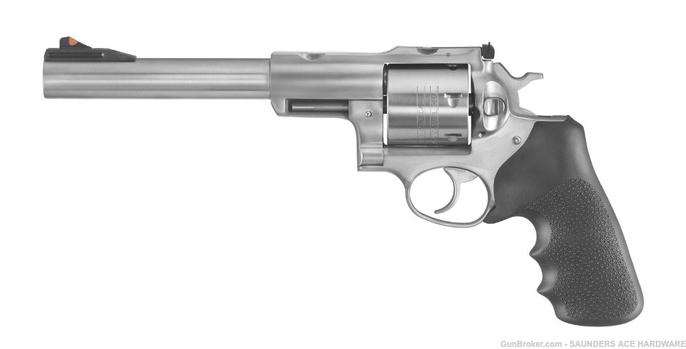 RUGER SUPER REDHAWK Revolver Dual Chambered 454 Casull Hogue Grip 6-Shot-img-5